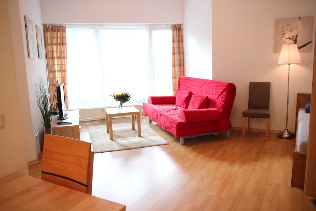 Apartment Am Zoo Lipsia Esterno foto